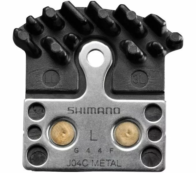 Shimano - Plaquettes De Frein Ice-Tech J04C Métal Avec Ailettes De Refroidissement 3 Shimano - Plaquettes De Frein Ice-Tech J04C Métal Avec Ailettes De Refroidissement