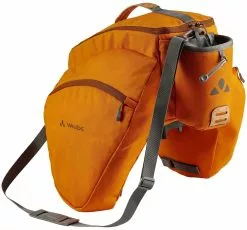 Vaude - Sacoche De Porte-bagages ESilkroad Plus -Vélo Nouveaux Produits vaude sacoche de porte bagages esilkroad plus orange 3840x2160